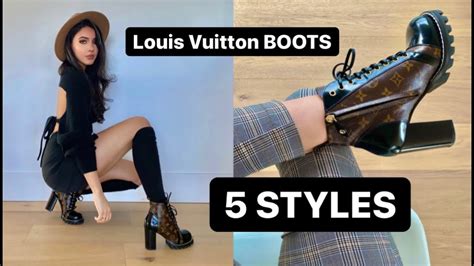 what to wear with louis vuitton boots|HOW TO STYLE LOUIS VUITTON BOOTS .